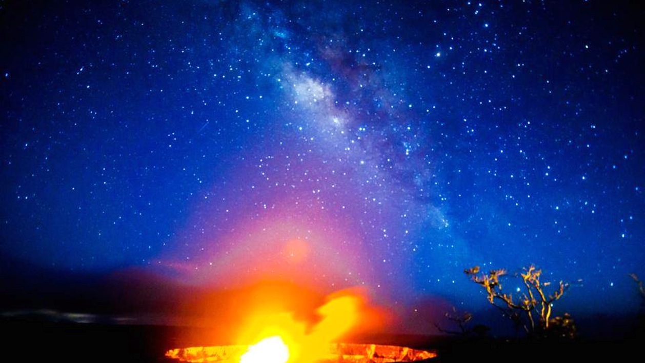 kapohokine adventures volcano at night