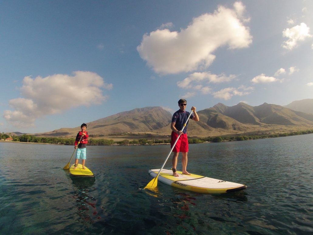 maui stand up paddle OloSUPlifejacket