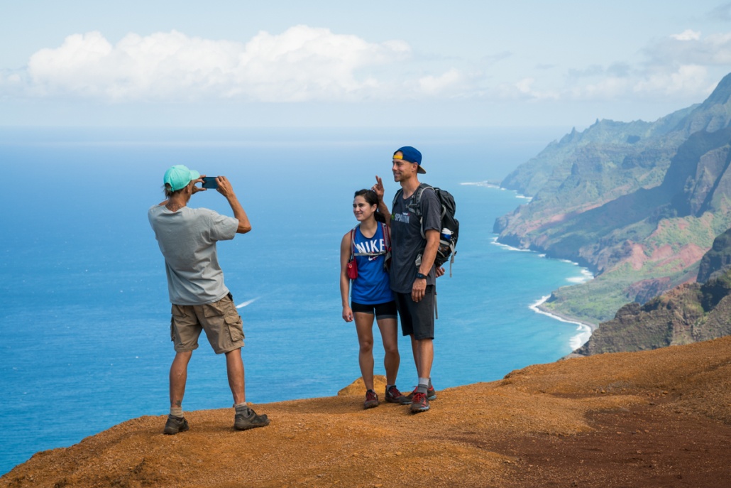 Taking Picture at Off the Beaten Path Kauai